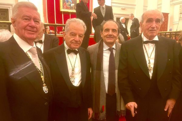 De izquierda a derecha: Javier Manterola, Miguel Àngel Carrillo, Miguel Aguiló, Antonio Colino.