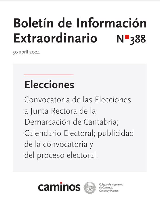 Convocatoria Electoral Cantabria