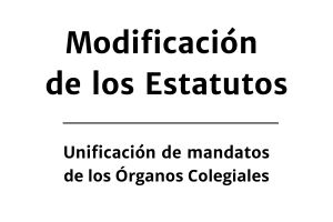 Modificación Estatutos