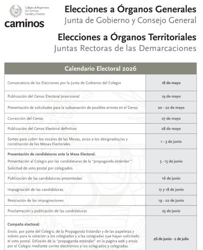 Calendario Electoral